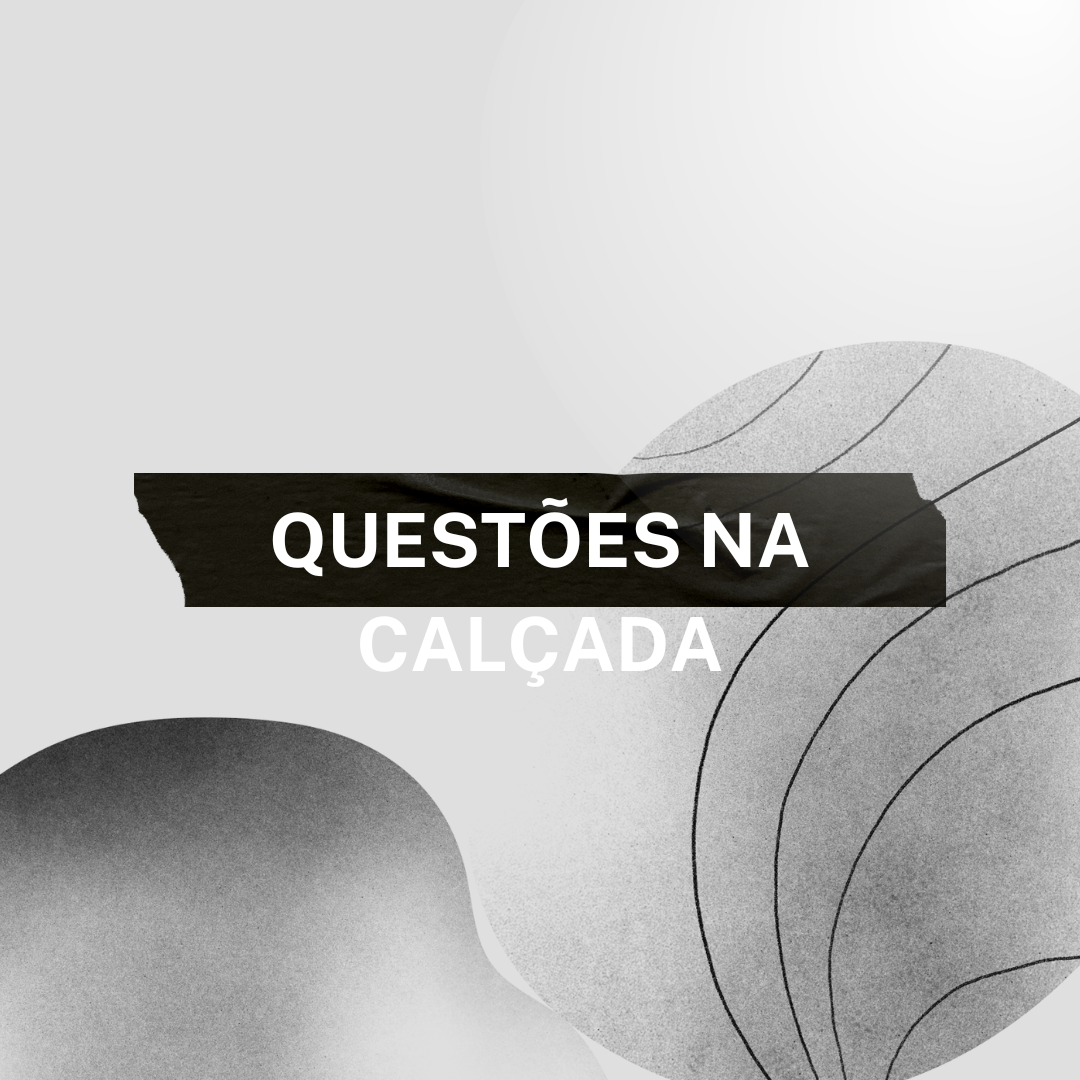 Questões na calçada